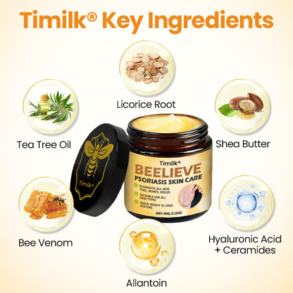 Timilk® BeeLieve Psoriasis Skin Care