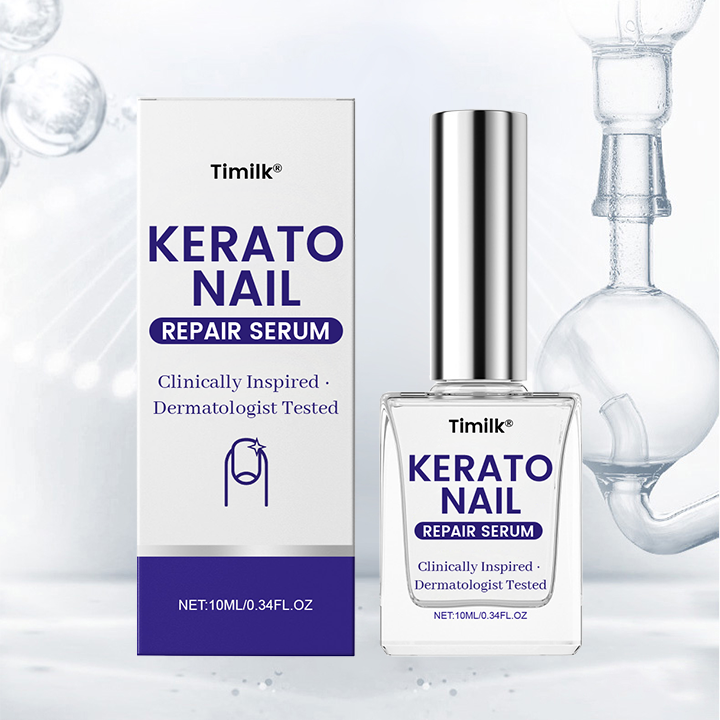 Timilk® KeratoNail Repair Serum ( Rebuild Stronger, Healthier Nails from the Root - Clinically inspired serum that restores brittle, peeling, and splitting nails with cutting-edge keratin-repair technology )