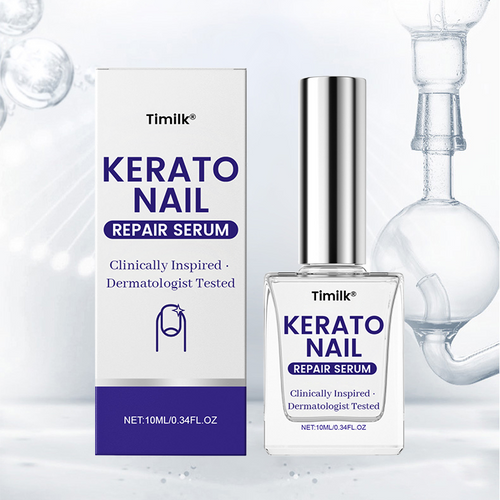 Timilk® KeratoNail Repair Serum ( Rebuild Stronger, Healthier Nails from the Root - Clinically inspired serum that restores brittle, peeling, and splitting nails with cutting-edge keratin-repair technology )
