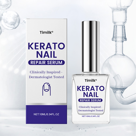 Timilk® KeratoNail Repair Serum ( Rebuild Stronger, Healthier Nails from the Root - Clinically inspired serum that restores brittle, peeling, and splitting nails with cutting-edge keratin-repair technology )