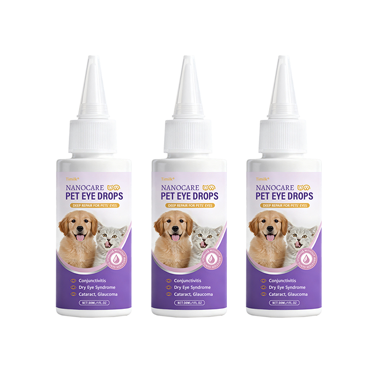 Timilk® NanoCare Pet Eye Drops  👩‍⚕️ FDA Approved | Relieves Conjunctivitis, Dry Eyes, Cataracts & Keratitis 🐶🐱
