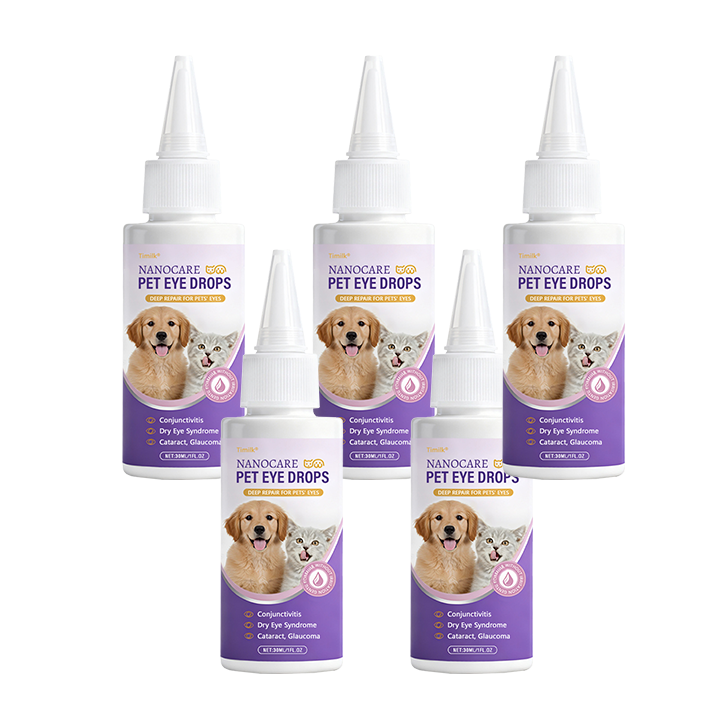 Timilk® NanoCare Pet Eye Drops  👩‍⚕️ FDA Approved | Relieves Conjunctivitis, Dry Eyes, Cataracts & Keratitis 🐶🐱