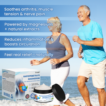 Timilk® RapidPenetrate Magnesium Deep-Absorption Pain Relief Cream