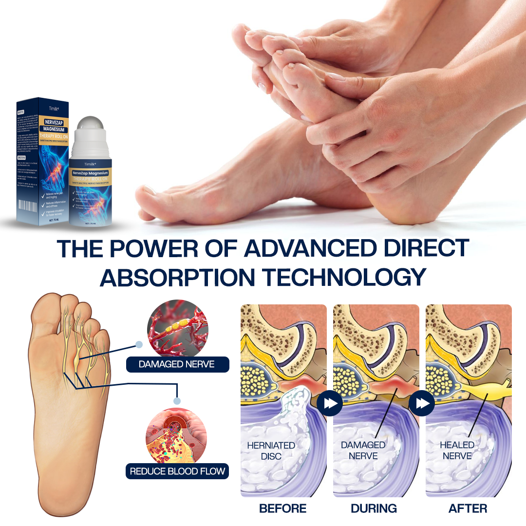 Timilk® NerveZap Magnesium Therapy Roll On
