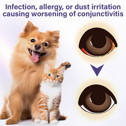 Timilk® NanoCare Pet Eye Drops  👩‍⚕️ FDA Approved | Relieves Conjunctivitis, Dry Eyes, Cataracts & Keratitis 🐶🐱