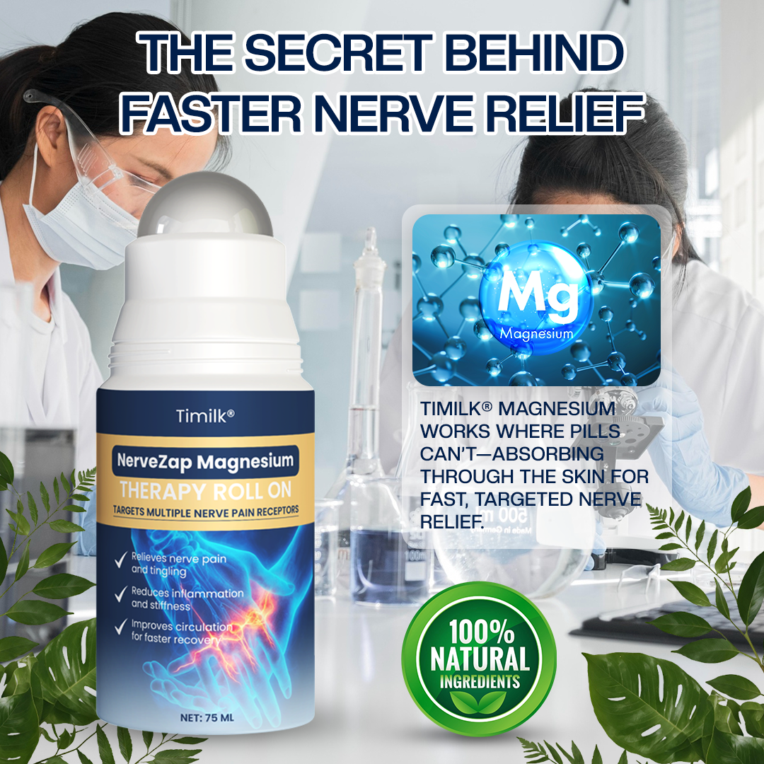 Timilk® NerveZap Magnesium Therapy Roll On
