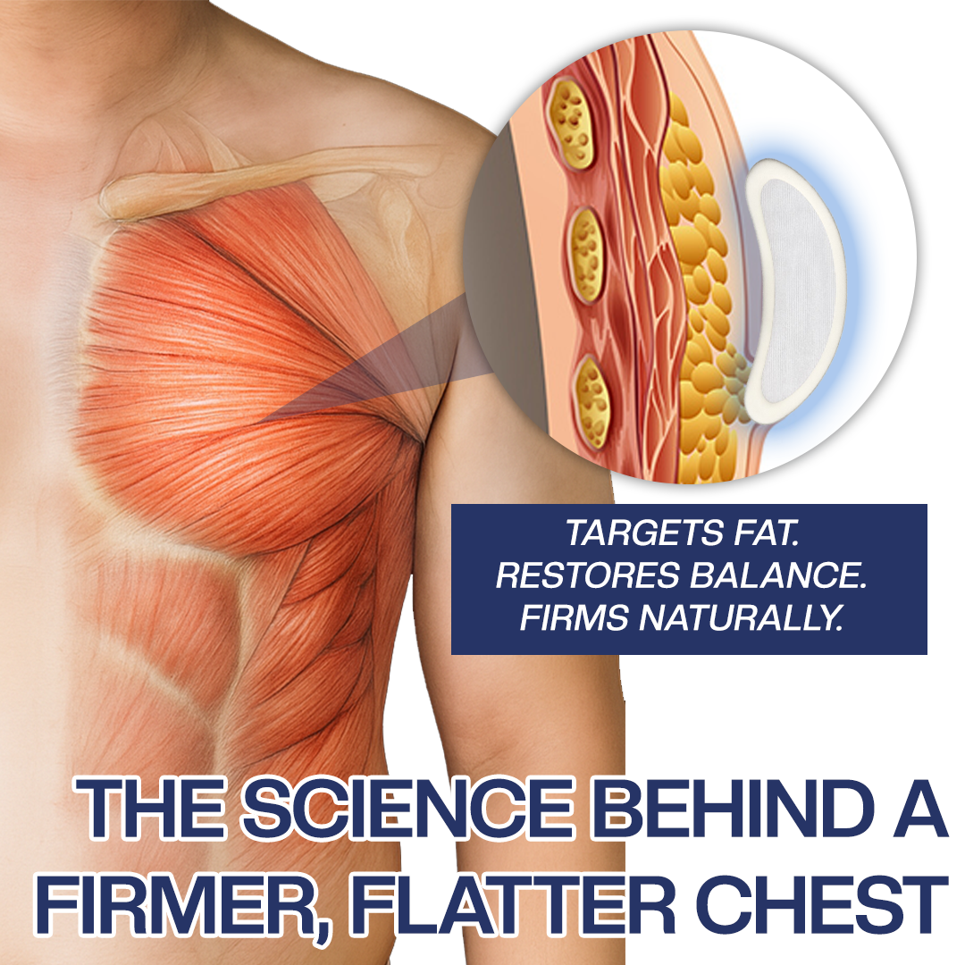 Timilk® SculptXX Gynecomastia Burn & Firm Chest Patch